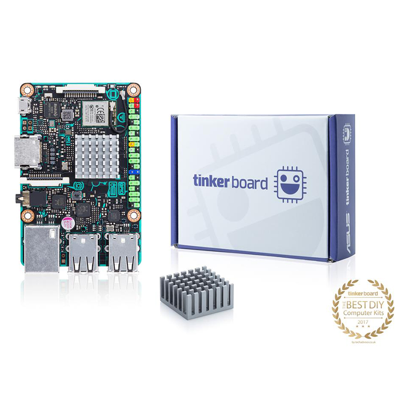 ASUS 华硕Tinker Board S单板计算机 ARM开发板 开发套件 RK3288