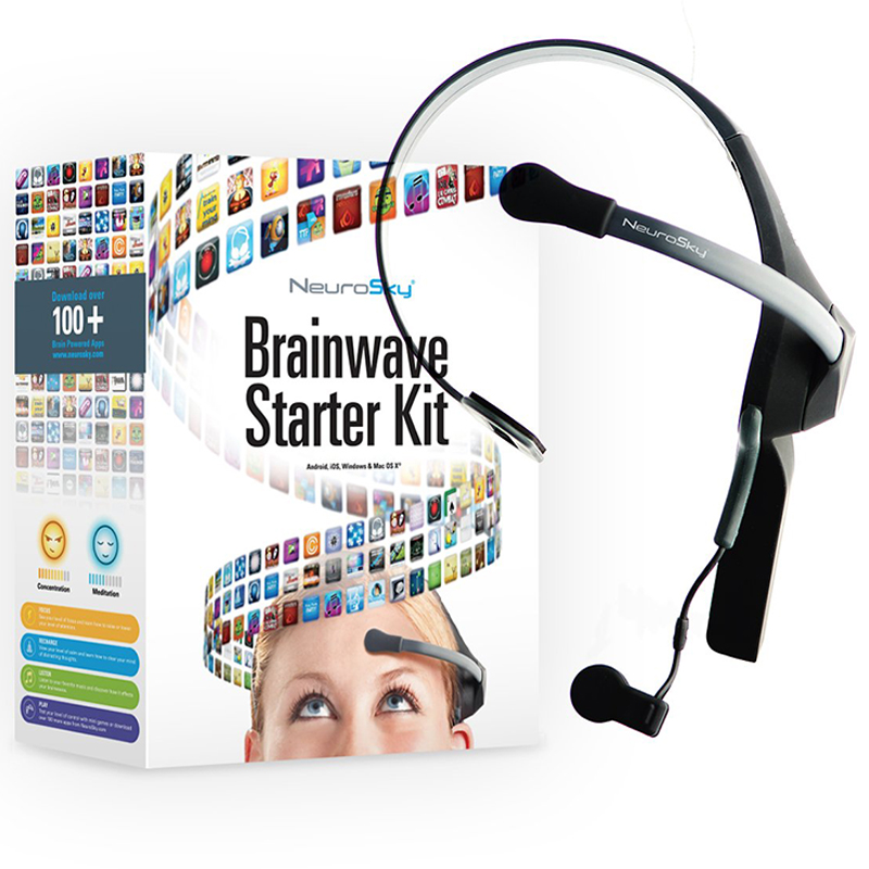 NeuroSky MindWave Mobile 2 EEG耳机 蓝...